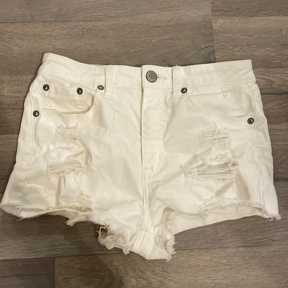 aeropostale high rise white